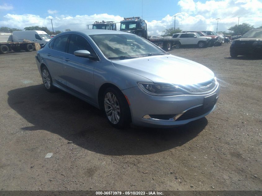 2015 CHRYSLER 200 LIMITED - 1C3CCCAB8FN737288
