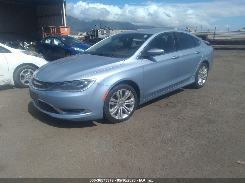 2015 CHRYSLER 200 LIMITED - 1C3CCCAB8FN737288