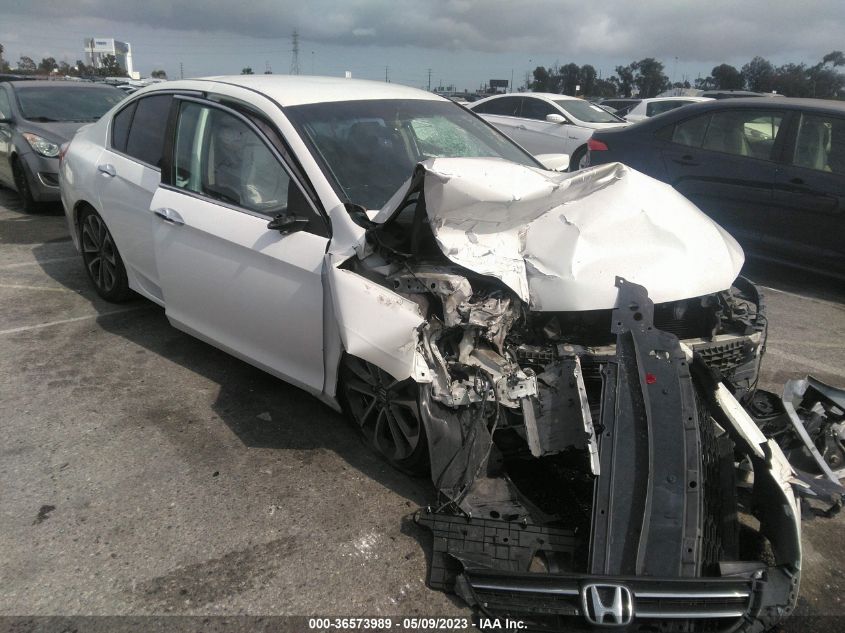 2015 HONDA ACCORD SEDAN SPORT - 1HGCR2F5XFA137596