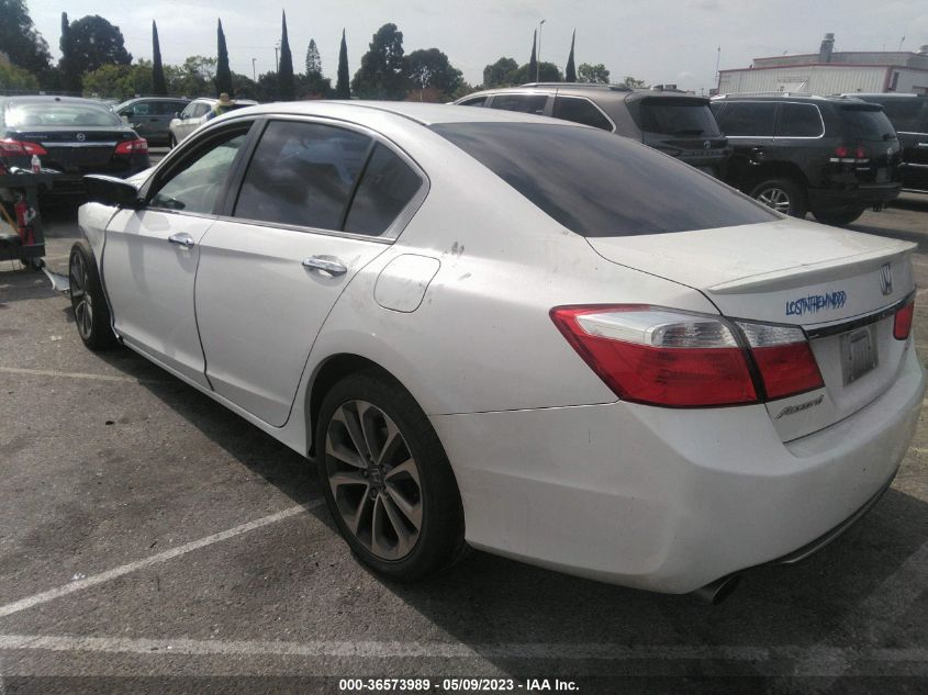 2015 HONDA ACCORD SEDAN SPORT - 1HGCR2F5XFA137596