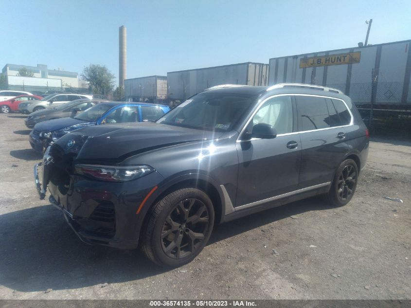 2022 BMW X7 XDRIVE40I - 5UXCW2C03N9N07074