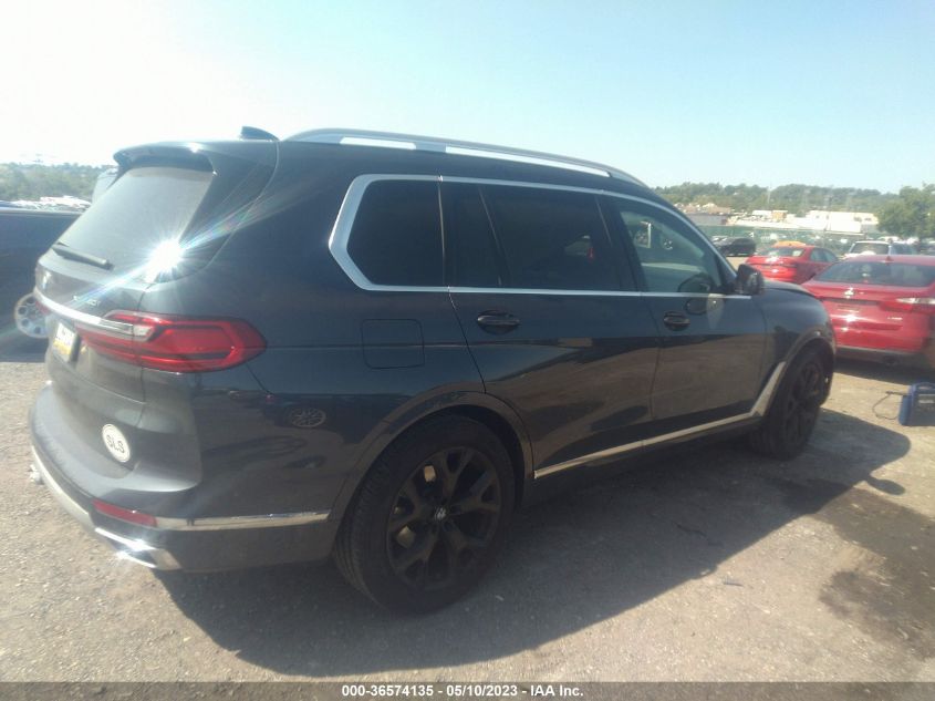 2022 BMW X7 XDRIVE40I - 5UXCW2C03N9N07074