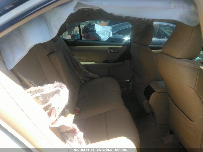 2017 TOYOTA CAMRY XLE/SE/LE/XSE - 4T1BF1FK0HU661792