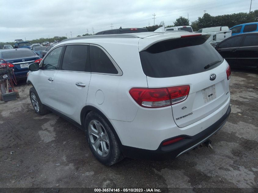 2016 KIA SORENTO EX - 5XYPH4A53GG158023