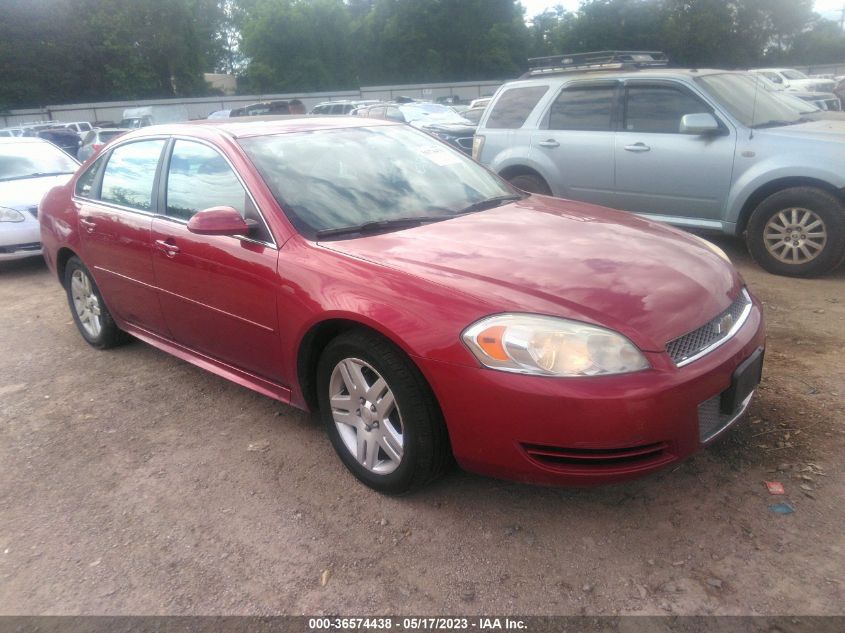 2013 CHEVROLET IMPALA LT - 2G1WG5E37D1246553