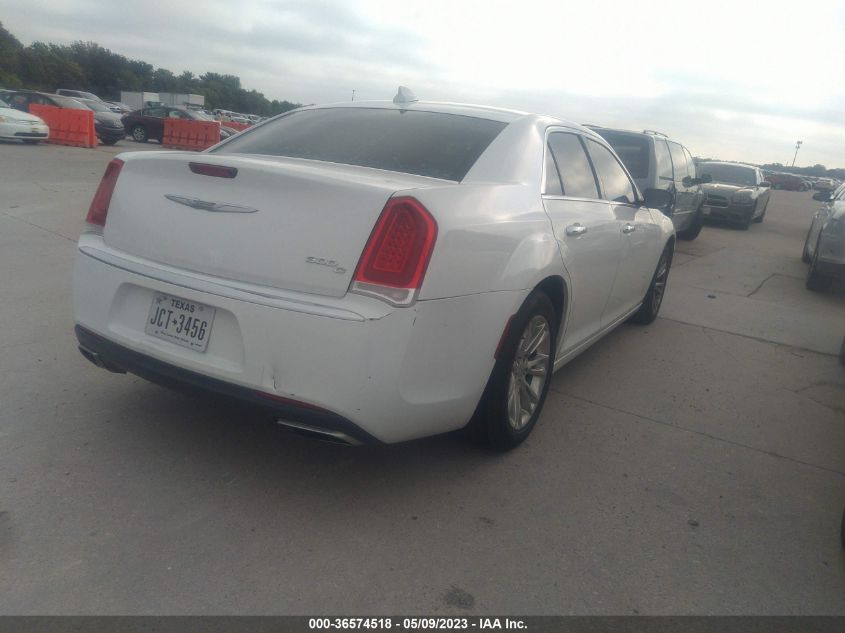 2016 CHRYSLER 300 300C - 2C3CCAEG4GH105893