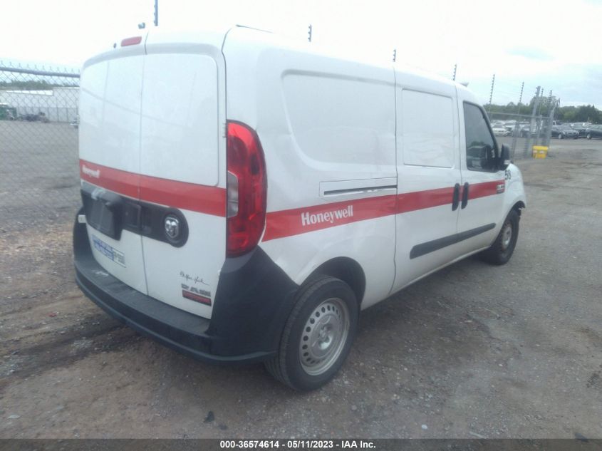 2019 RAM PROMASTER CITY TRADESMAN ZFBHRFAB2K6M87748