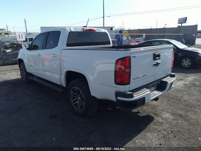 2019 CHEVROLET COLORADO 2WD WORK TRUCK - 1GCGSBEN6K1112808