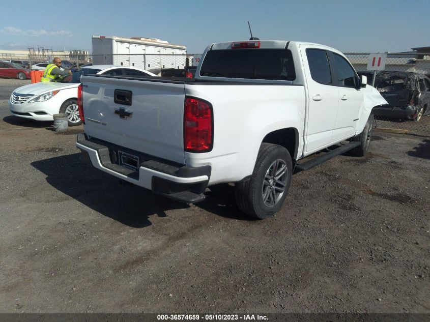 2019 CHEVROLET COLORADO 2WD WORK TRUCK - 1GCGSBEN6K1112808