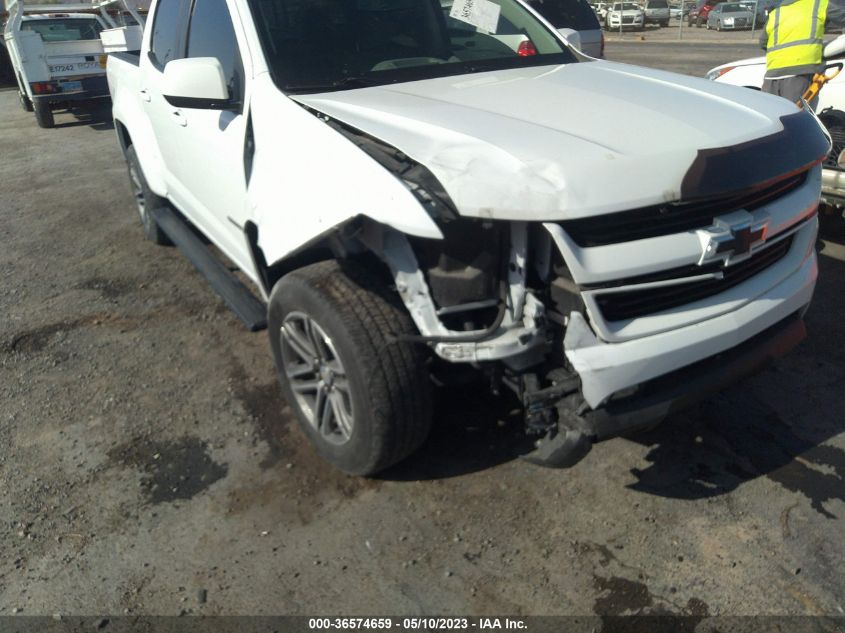 2019 CHEVROLET COLORADO 2WD WORK TRUCK - 1GCGSBEN6K1112808