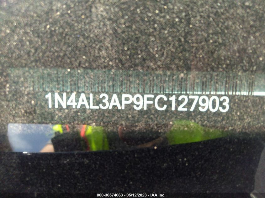2015 NISSAN ALTIMA 2.5 S - 1N4AL3AP9FC127903