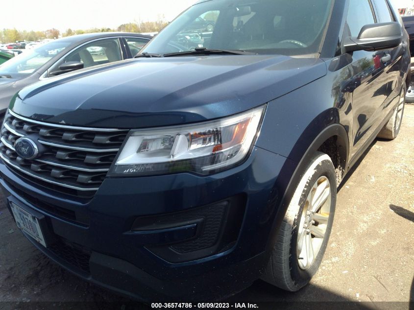 VIN 1FM5K8B83HGE25700 2017 FORD EXPLORER no.2