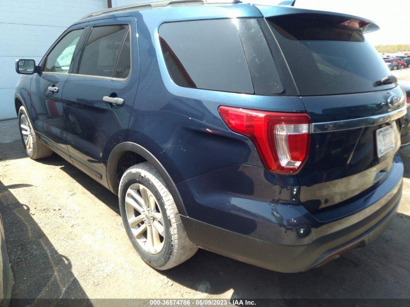 2017 FORD EXPLORER BASE - 1FM5K8B83HGE25700