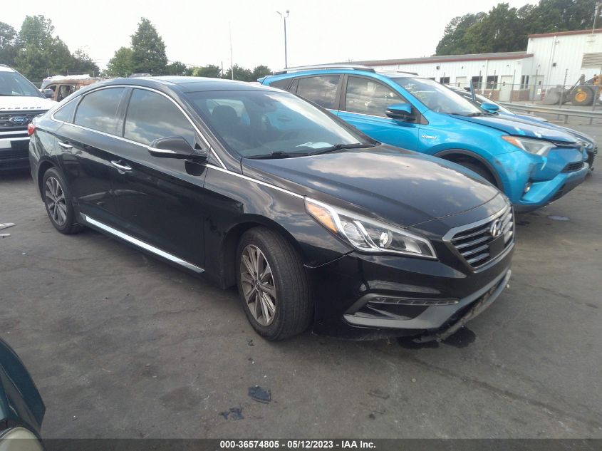 2016 HYUNDAI SONATA 2.4L LIMITED - 5NPE34AF6GH286490