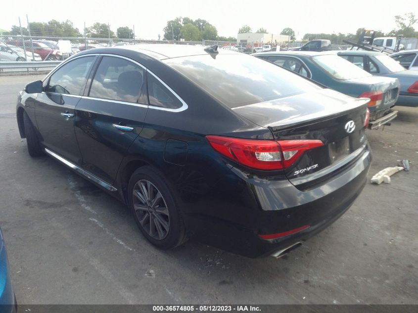 2016 HYUNDAI SONATA 2.4L LIMITED - 5NPE34AF6GH286490