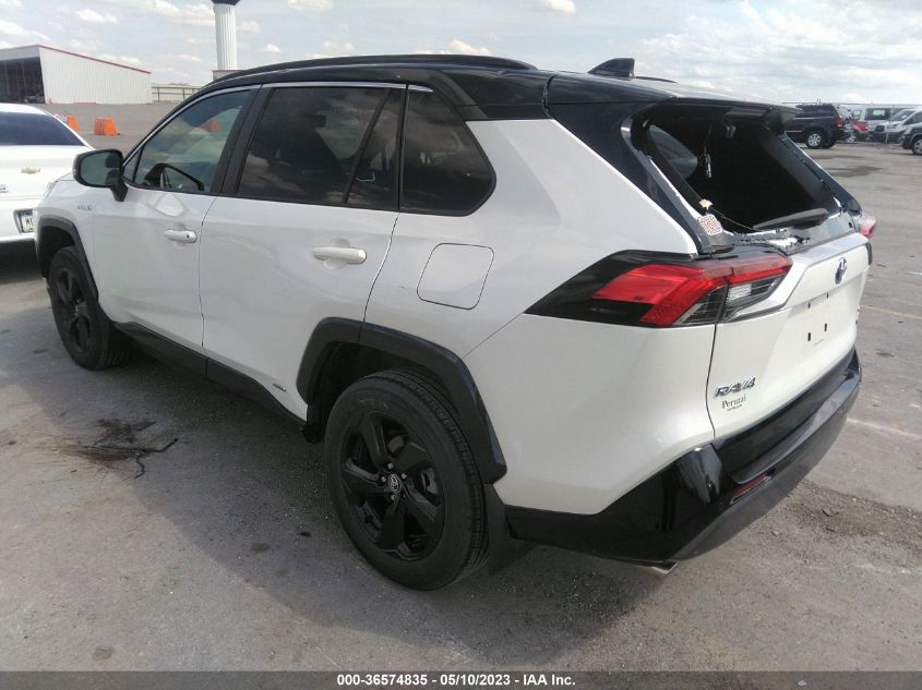 2020 TOYOTA RAV4 HYBRID XSE - 2T3EWRFV6LW053913