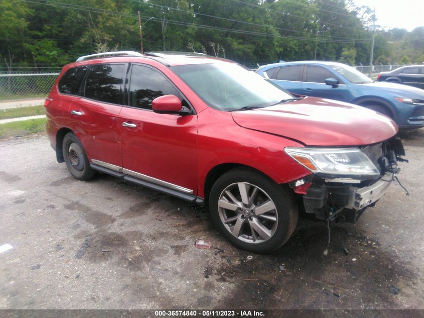 2014 NISSAN PATHFINDER PLATINUM - 5N1AR2MN3EC641785