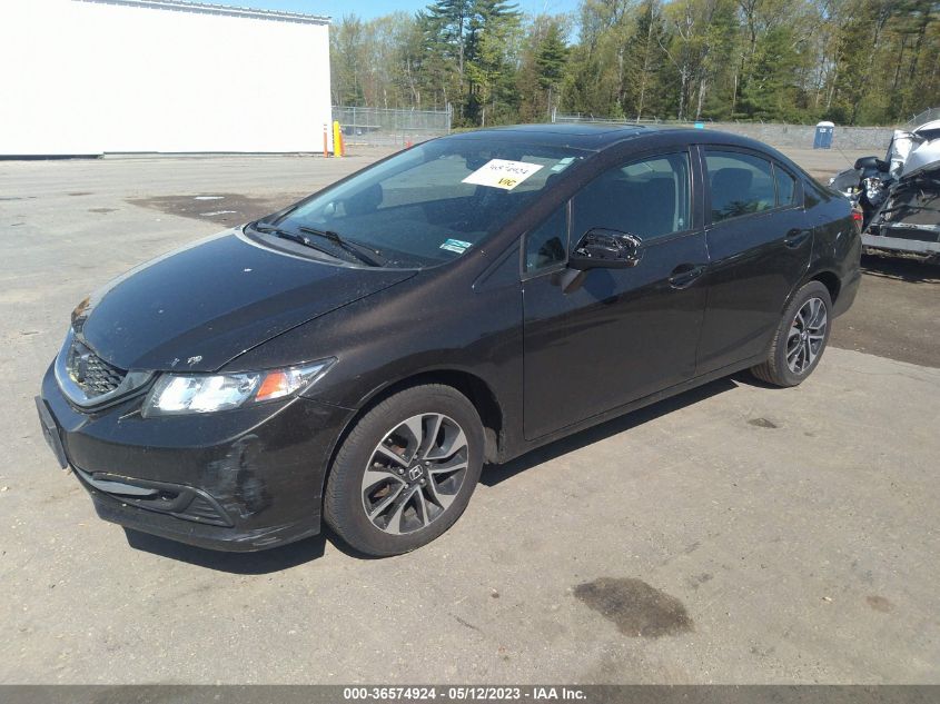 2014 HONDA CIVIC SEDAN EX - 2HGFB2F82EH519276