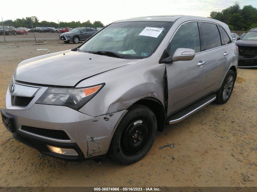 2013 ACURA MDX ADVANCE PKG - 2HNYD2H6XDH513196