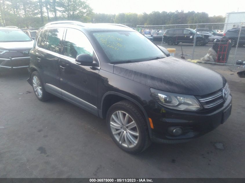 2016 VOLKSWAGEN TIGUAN SE - WVGBV7AX0GW506574