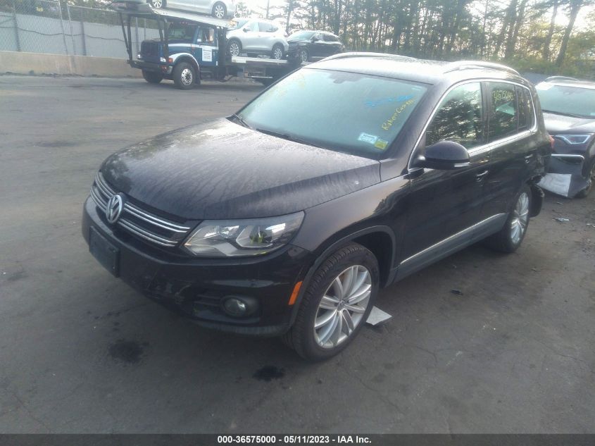 2016 VOLKSWAGEN TIGUAN SE - WVGBV7AX0GW506574