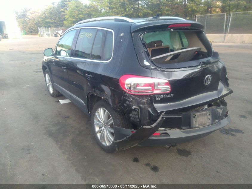 2016 VOLKSWAGEN TIGUAN SE - WVGBV7AX0GW506574