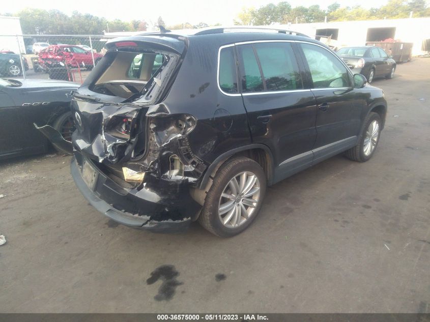 2016 VOLKSWAGEN TIGUAN SE - WVGBV7AX0GW506574