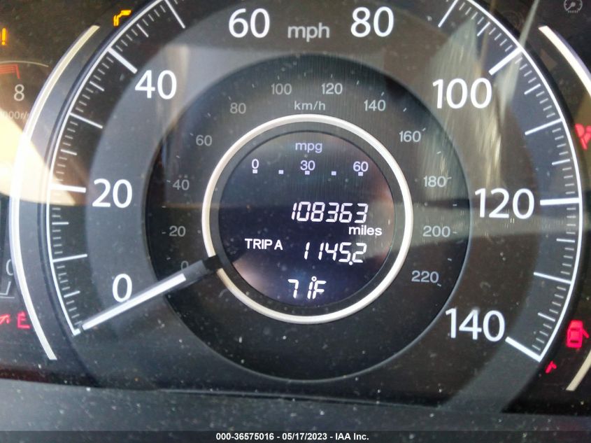 2013 HONDA CR-V EX - 2HKRM3H52DH522909