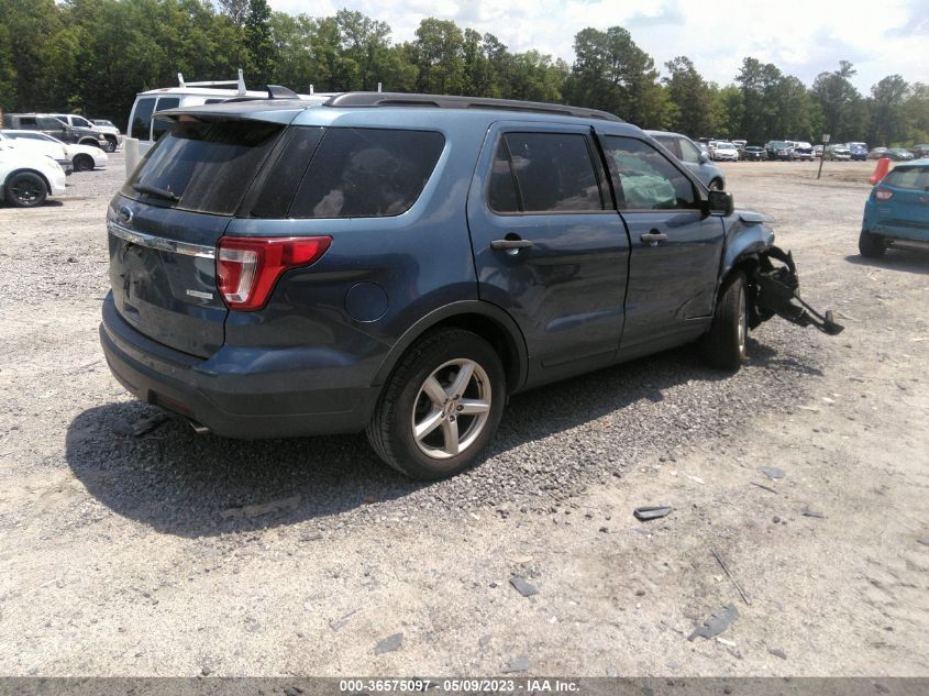 2018 FORD EXPLORER BASE - 1FM5K7BH3JGB39488