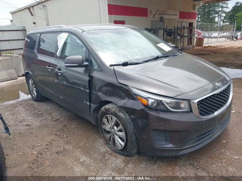 2016 KIA SEDONA LX - KNDMB5C17G6151468