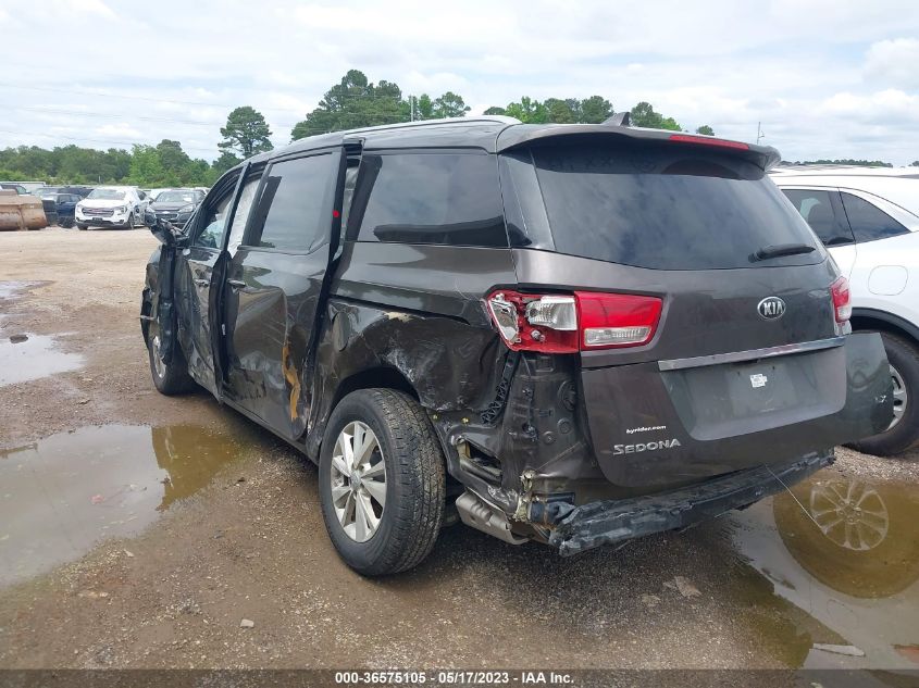 2016 KIA SEDONA LX - KNDMB5C17G6151468