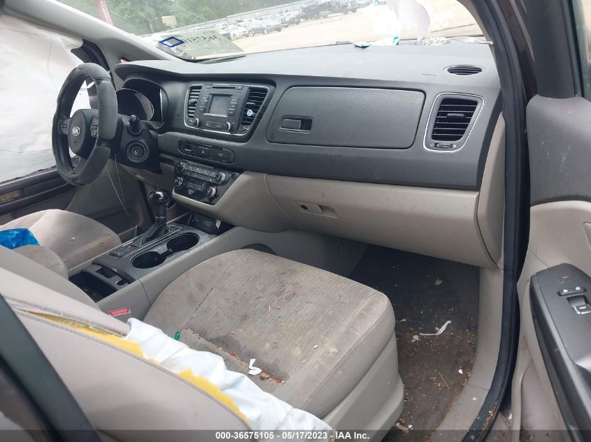 2016 KIA SEDONA LX - KNDMB5C17G6151468