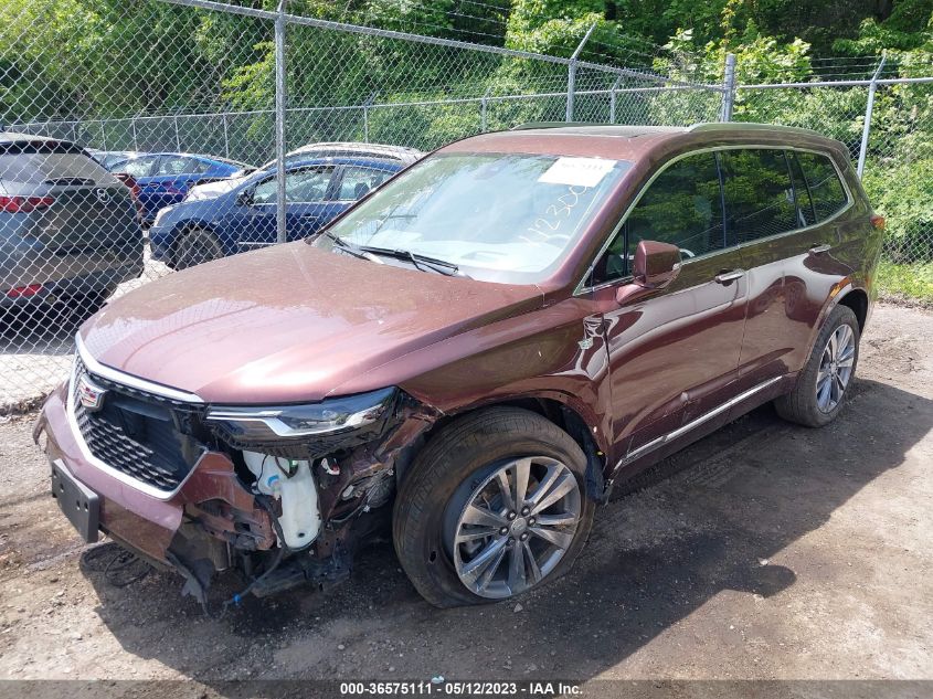 2022 CADILLAC XT6 PREMIUM LUXURY - 1GYKPDRS4NZ112300