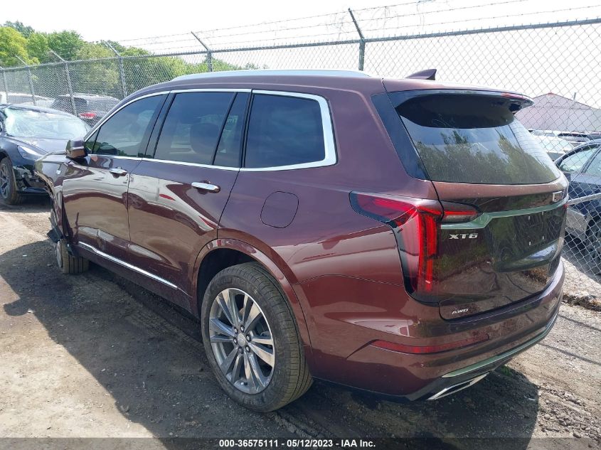 2022 CADILLAC XT6 PREMIUM LUXURY - 1GYKPDRS4NZ112300