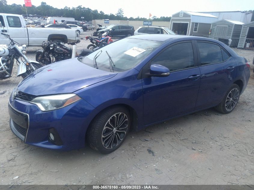 2015 TOYOTA COROLLA L/LE/S/S PLUS/LE PLUS - 2T1BURHE3FC266404