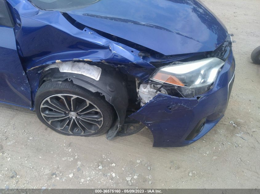 2015 TOYOTA COROLLA L/LE/S/S PLUS/LE PLUS - 2T1BURHE3FC266404