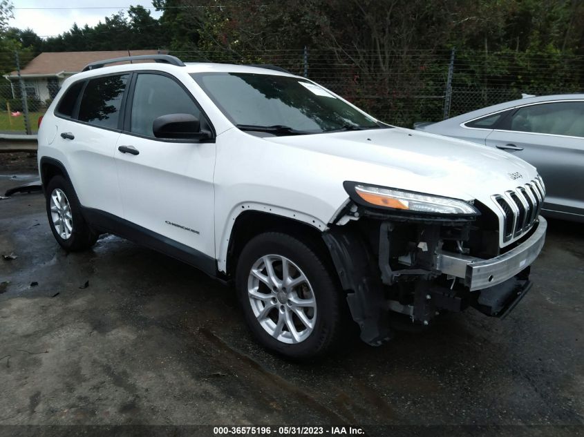 2017 JEEP CHEROKEE SPORT - 1C4PJMABXHW666293