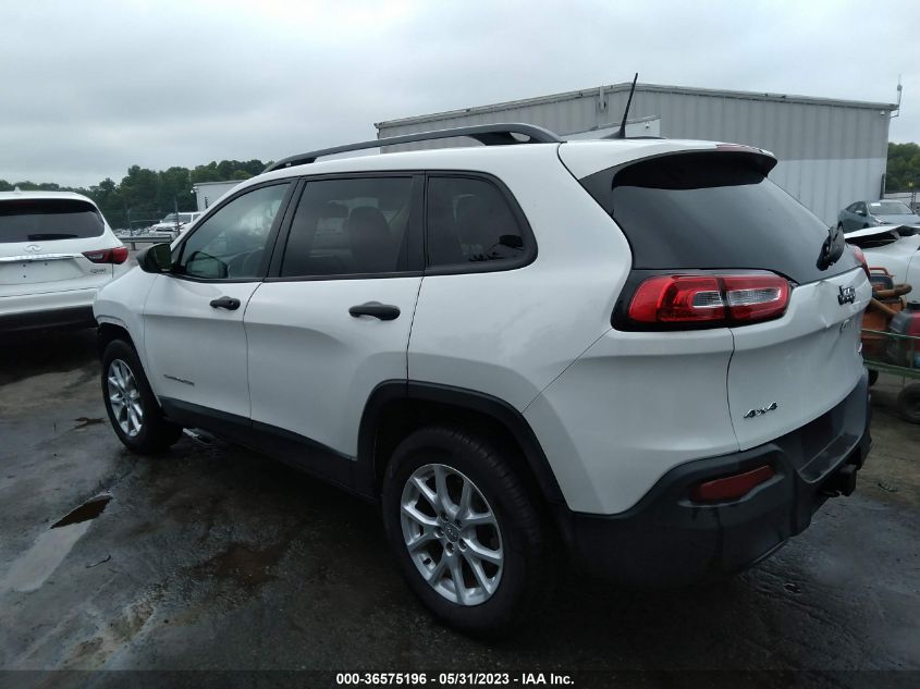 2017 JEEP CHEROKEE SPORT - 1C4PJMABXHW666293
