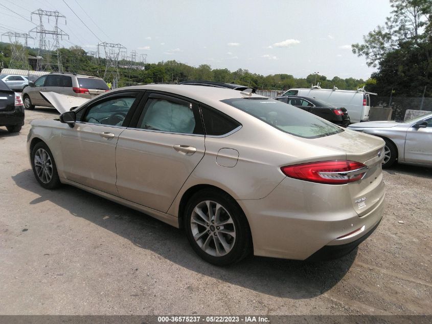 2019 FORD FUSION SE - 3FA6P0HD6KR247609