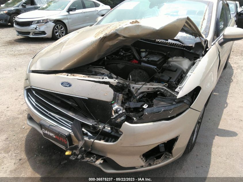 2019 FORD FUSION SE - 3FA6P0HD6KR247609