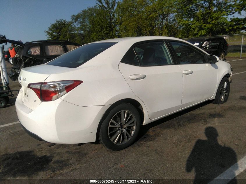 2016 TOYOTA COROLLA L/LE/S/S PLUS/LE PLUS - 2T1BURHE3GC678310