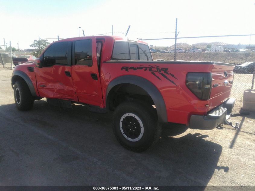 2014 FORD F-150 SVT RAPTOR - 1FTFW1R65EFD13555