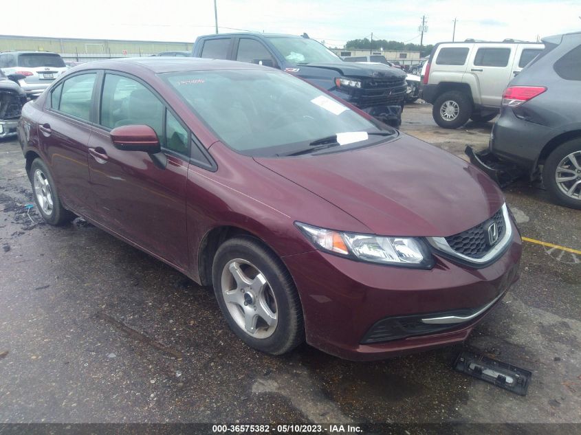 2014 HONDA CIVIC SEDAN LX - 19XFB2F58EE069603