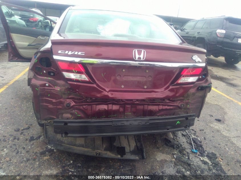 2014 HONDA CIVIC SEDAN LX - 19XFB2F58EE069603