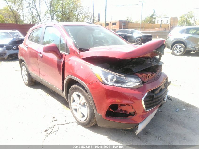 2018 CHEVROLET TRAX LT - 3GNCJLSB9JL322142