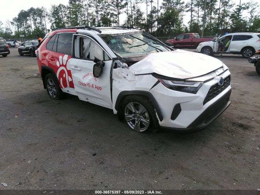 2022 TOYOTA RAV4 HYBRID XLE - 4T3RWRFV7NU053679