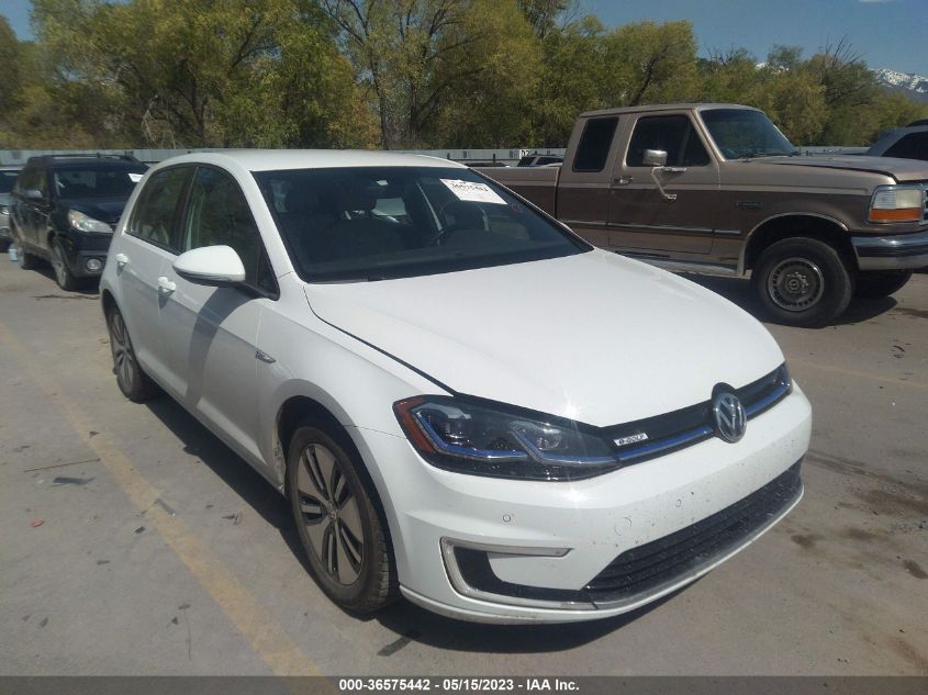 WVWPR7AU9HW950252 VOLKSWAGEN E-GOLF SEL PREMIUM 2017