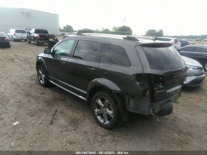 2017 DODGE JOURNEY CROSSROAD PLUS - 3C4PDCGB8HT618953