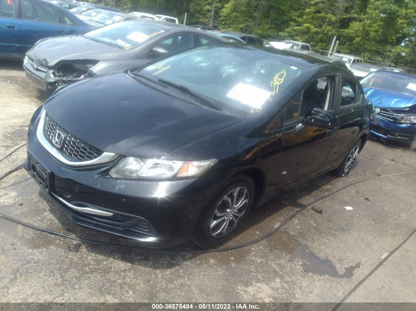 2014 HONDA CIVIC SEDAN LX - 19XFB2F57EE256864