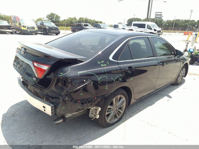 2017 TOYOTA CAMRY XLE/SE/LE/XSE - 4T1BF1FK1HU369777